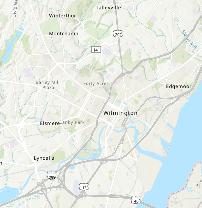 Wilmington Map
